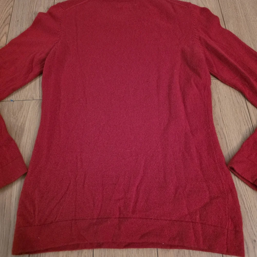 Vintage Sutton Studio Red Cashmere Sweater- M